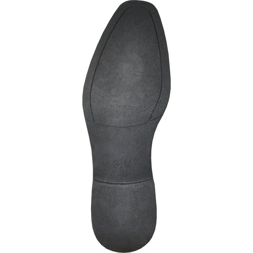 "Chelsea" Blue Suede Tuxedo Shoes